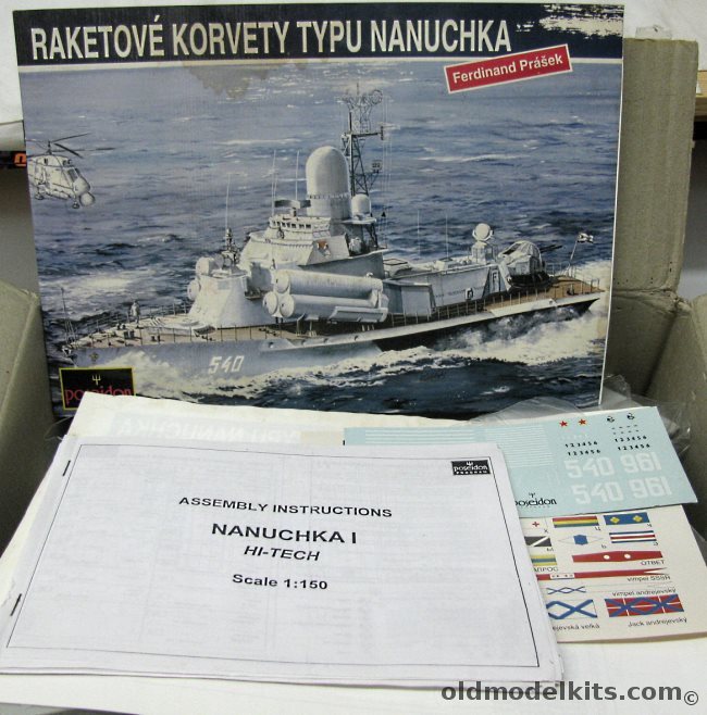 Poseidon 1/150 Nanuchka-1 Missile Boat plastic model kit